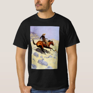 レミントンによるカウボーイ、ヴィンテージ騎兵軍 Tシャツ