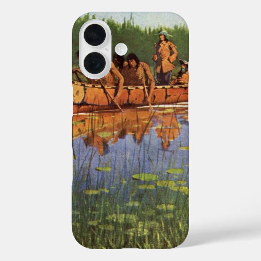 レミントンによる偉大な探検家たち、ビンテージパイオニア Case-Mate iPhoneケース (裏面)