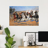 レミントンによる材木用のダッシュ ポスター (ホームオフィス)