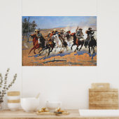 レミントンによる材木用のダッシュ ポスター (キッチン)