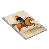 レミントンによる騎兵将校のヴィンテージ軍事作品 ノートブック (右側)