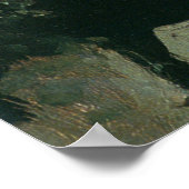 レミントンのプレーンズの古い駅馬車（1901年） ポスター (角)