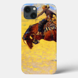 レミントン旧西馬とカウボーイ iPhone 13ケース