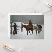 レミントン – カウボーイ秋, カード (正面/裏面インサイチュ)