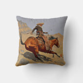 レミントン – カウボーイ クッション (裏面)