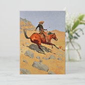 レミントン – カウボーイ、有名絵画な シーズンカード (スタンド正面)