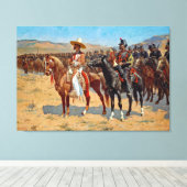 レミントン・ザ・メキシ専攻のコ絵画シコ キャンバスプリント (インサイチュ (ウッドフロア))