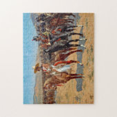 レミントン・ザ・メキシ専攻のコ絵画シコ ジグソーパズル (縦)