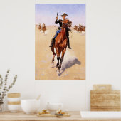 レミントン – トルーパー人気があるア素晴らしート ポスター (キッチン)