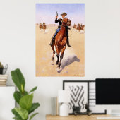 レミントン – トルーパー人気があるア素晴らしート ポスター (ホームオフィス)