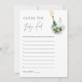 レミ ゲス・ザ・ベイビー・フード ベイビーシャワーパーティー ゲームカード 招待状 (正面)