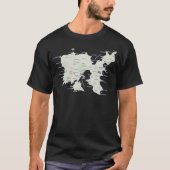 レムノスの地図 Tシャツ (正面)