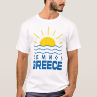 レムノス ギリシャ 太陽と海 メンズ ホワイト