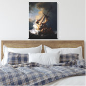 レムバン・リジンによるガリラヤ海の嵐 キャンバスプリント (インサイチュ (寝室))