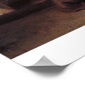 レムブラントによるサマリアのキリストと女 ポスター (角)