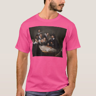 レムブラン博士によるNicolaes Tulp博士の解剖学のレッスン Tシャツ
