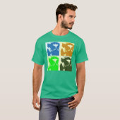 レムールアポップ・アートのート Tシャツ (正面フル)