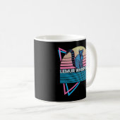 レムールウイスパーラレムールウイスパーラリングや輪尾雑音 コーヒーマグカップ (正面右)