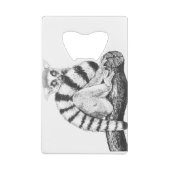 レムールスケッチ クレジットカード栓抜き (裏面)