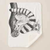 レムールスケッチ シェルパブランケット (正面)