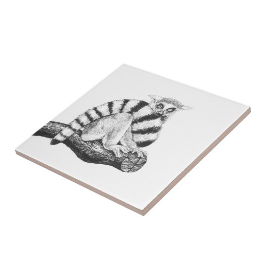 レムールスケッチ タイル (側面)