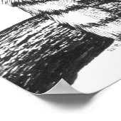 レムールスケッチ ポスター (角)