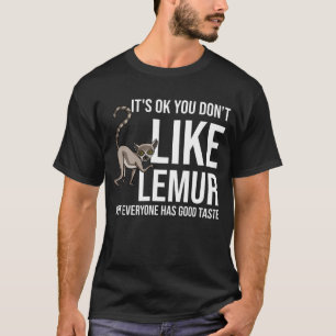 レムールマダガスカル贈おもしろい与サルの尾 Tシャツ