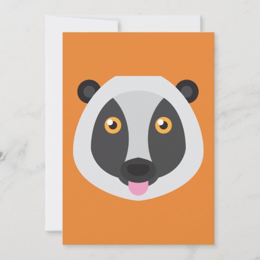 レムール招待状 招待状 (正面)