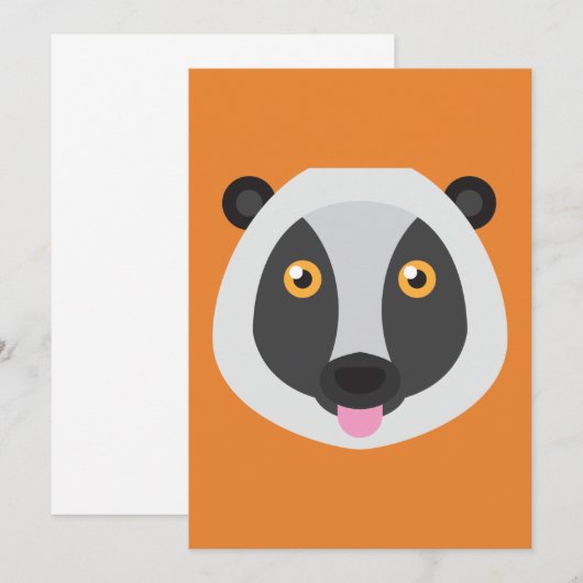 レムール招待状 招待状 (正面/裏面)