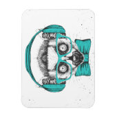 レムール |音楽愛好家 マグネット (縦)