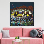 レム駅 キャンバスプリント (インサイチュ (リビング))