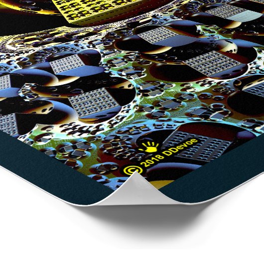 レム駅 ポスター (角)