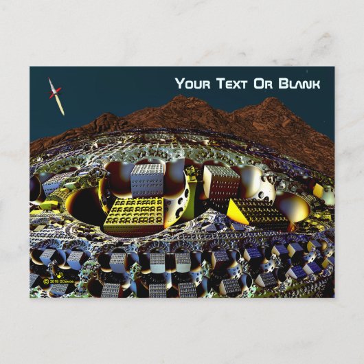 レム駅 ポストカード (正面)