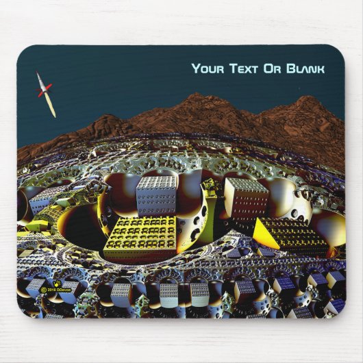 レム駅 マウスパッド (正面)