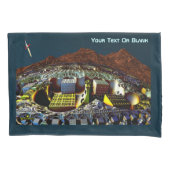 レム駅 枕カバー (正面)