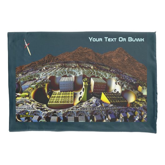 レム駅 枕カバー (正面)