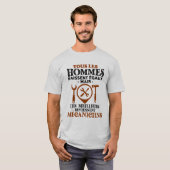 レメイルレスのデビエントメカニエンス Tシャツ (正面フル)
