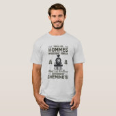 レメイルールのデビエント化学 Tシャツ (正面フル)