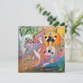 レメディお洒落ア誕生日カード (スタンド正面)