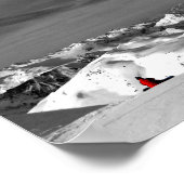 レメニュイアーズスリーバレーフランスのアルプスフランス ポスター (角)