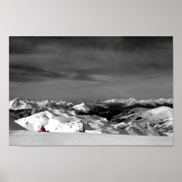 レメニュイアーズスリーバレーフランスのアルプスフランス ポスター