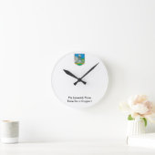 レメリックの時間に戸棚を作る時間を過ごしていた ラウンド壁時計 (ホーム)