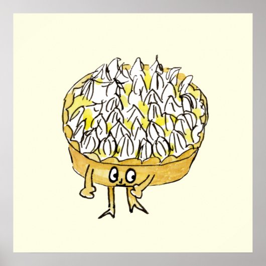 レモおもしろいンメレンゲ予測できなパイかわいい漫画 ポスター (正面)