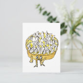 レモおもしろいンメレンゲ予測できなパイかわいい漫画 ポストカード (スタンド正面)