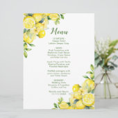 レモイタリアンンの緑のフレ結婚ーム メニュー (スタンド正面)