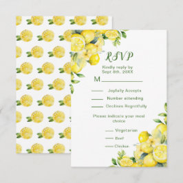 レモイタリアンンの緑のフレ結婚ーム 出欠カード