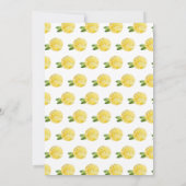 レモイタリアンンの緑のフレ結婚ーム 招待状 (裏面)