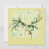 レモイタリアンングローブ Boho Botanicalの結婚| (裏面)