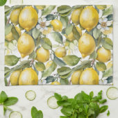 レモイタリアンンズアマルフィ海岸 キッチンタオル (折り畳み)