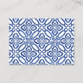 レモイタリアンンズベビーシャワーおむつラッフルチケット エンクロージャーカード (裏面)